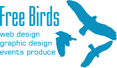 ウェブ＆グラフィックデザイン・イベント企画　Free Birds